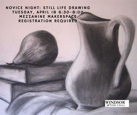 novice night still life drawing