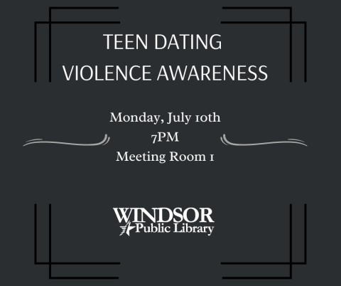 Teen Dating Violence Awareness