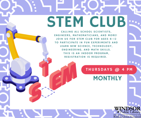 STEM Club Monthly