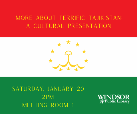 More About Terrific Tajikistan: A Cultural Presentation 