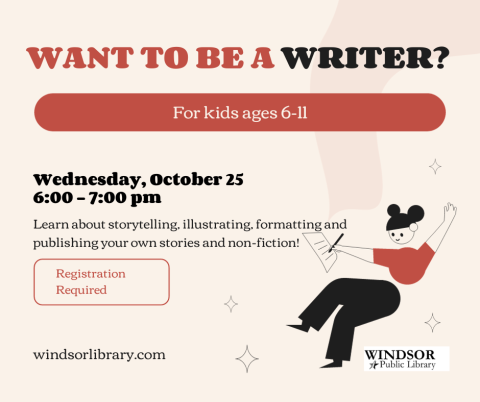 Want to be a writer?