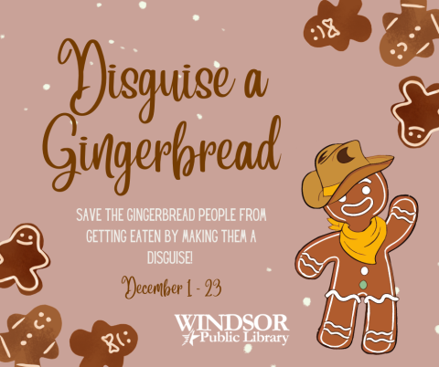Disguise a Gingerbread