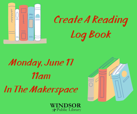 Create A Reading Book Log 