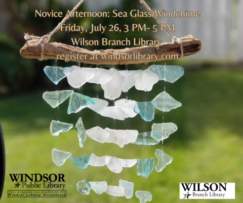 sea glass windchime