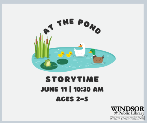 At the Pond storytime for preschoolers