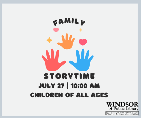 Family storytime for all ages