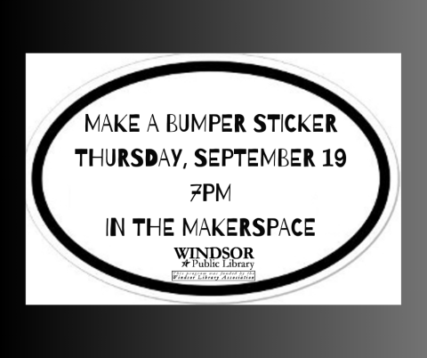 Make A Bumper Sticker