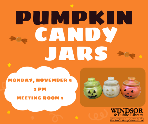 pumpkin candy jars