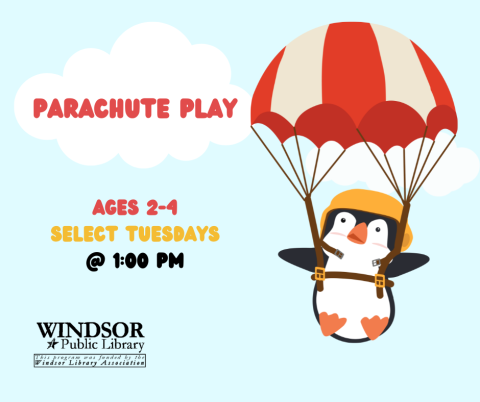 Parachute Play for preschoolers