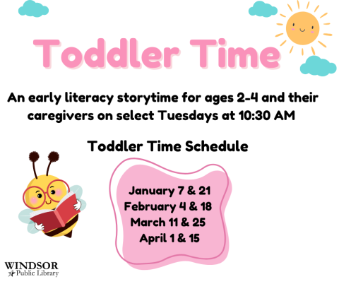 Toddler Time schedule