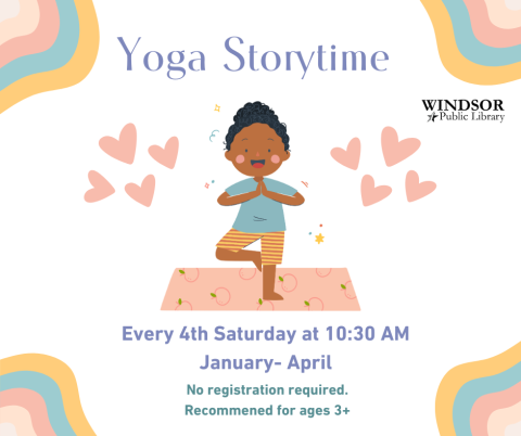 Yoga Storytimes for ages 3 and up