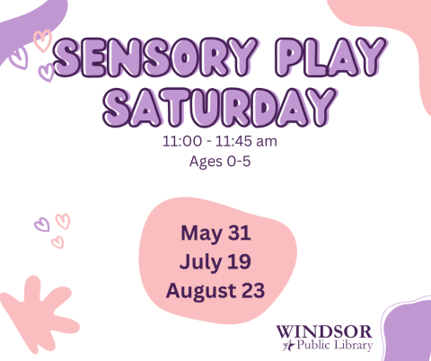Sensory Play Saturday