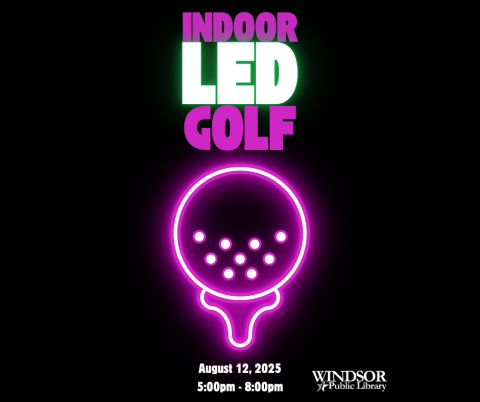 indoor led golf