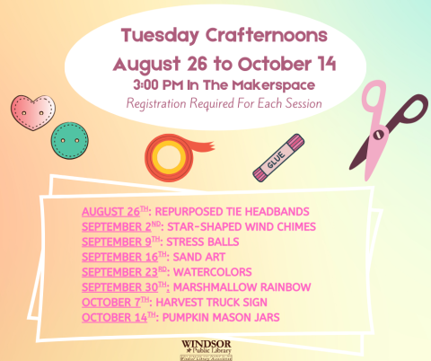 Tuesday Crafternoons