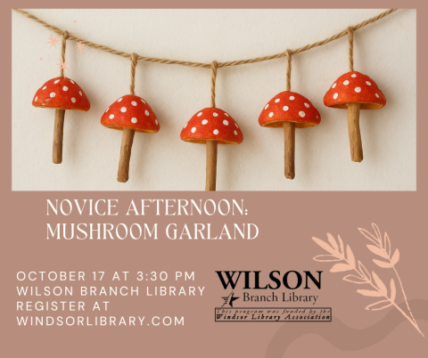 mushroom garland