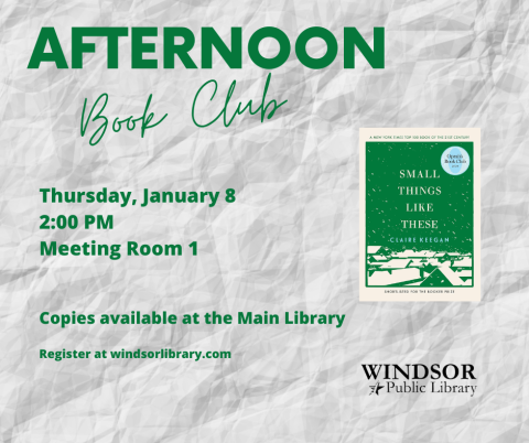 cover of small things like these