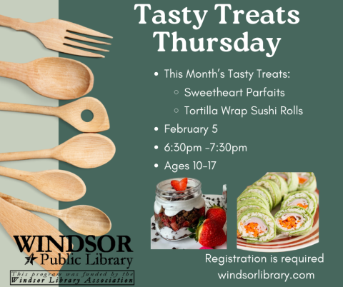 Tasty Treats Thursday February 