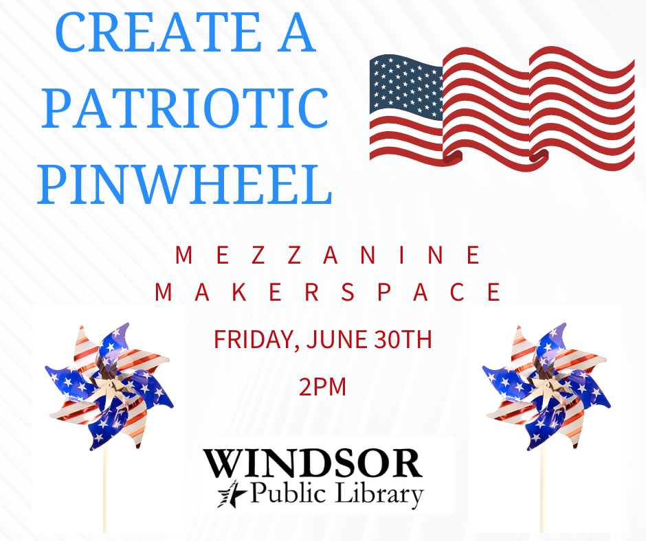 Create a Patriotic Pinwheel 