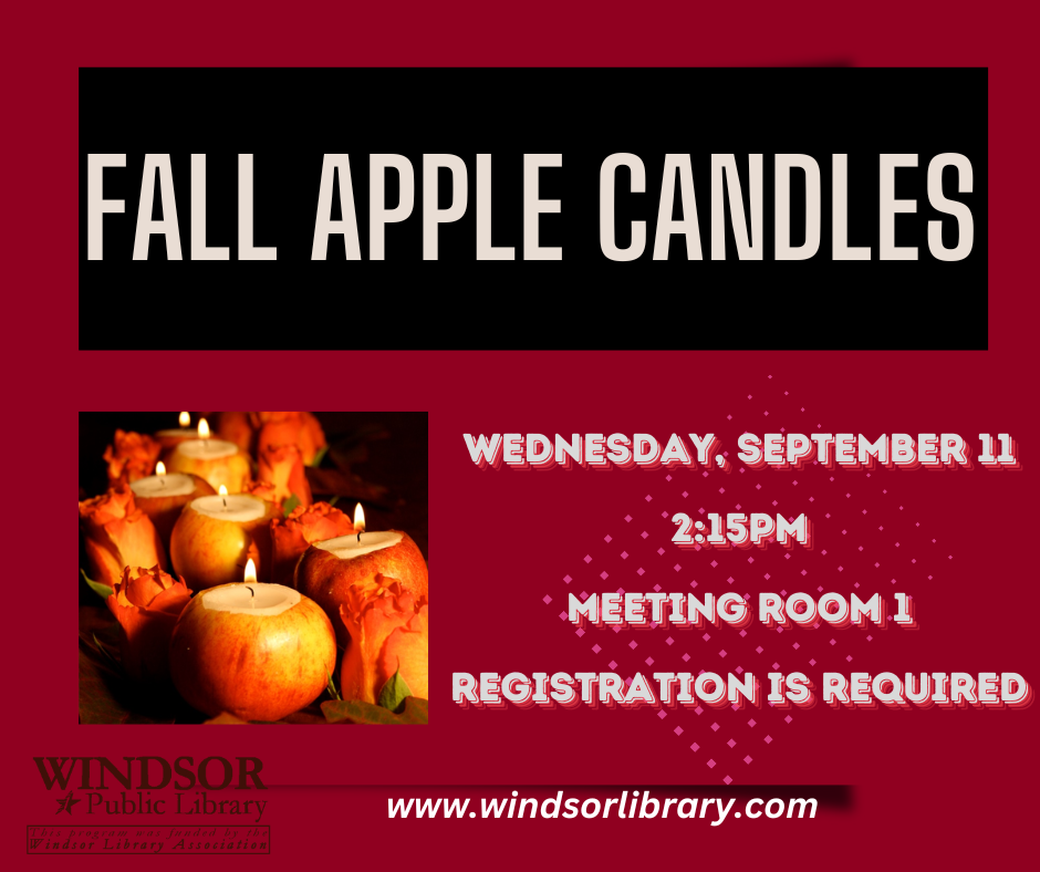 Fall Apple Candles 