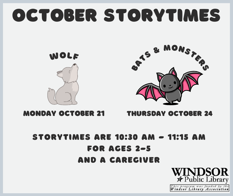 October Storytimes