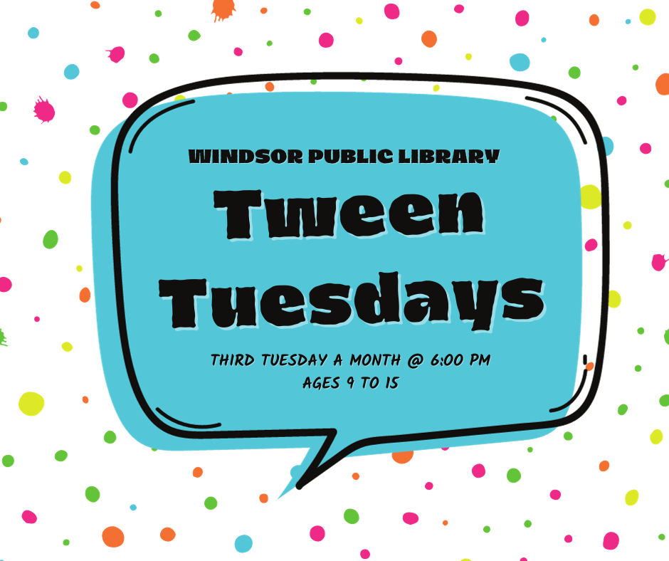 Tween Tuesdays once a month