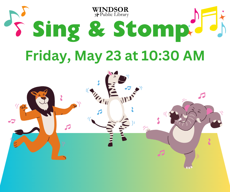 Sing & Stomp storytime for preschoolers