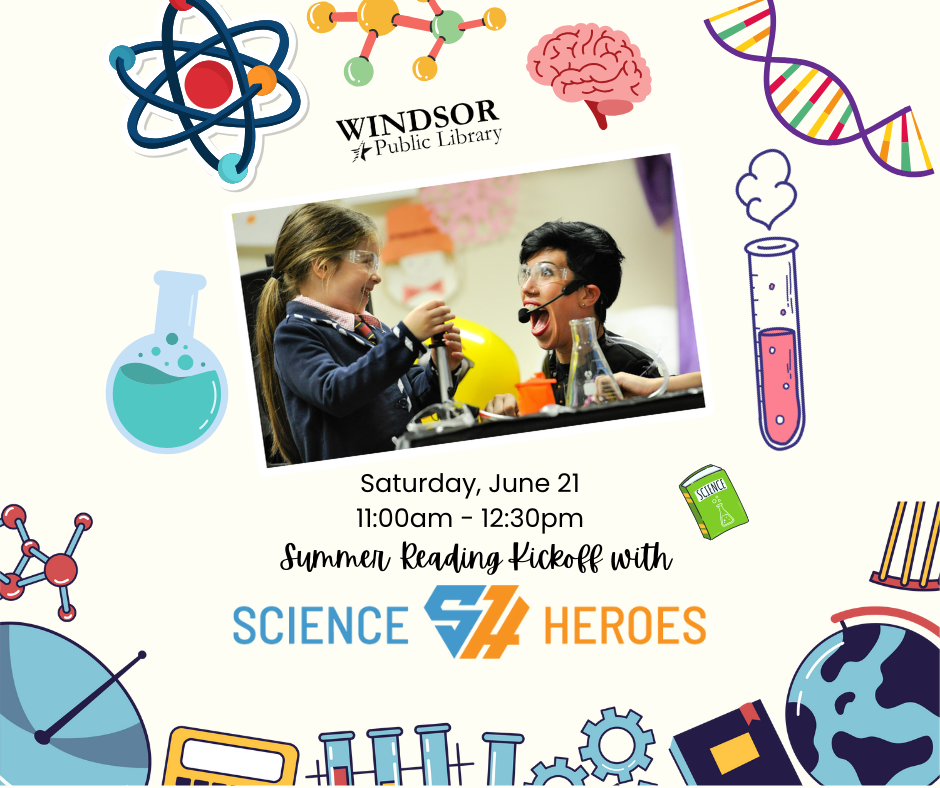 Summer Reading Kickoff with the Science Heroes