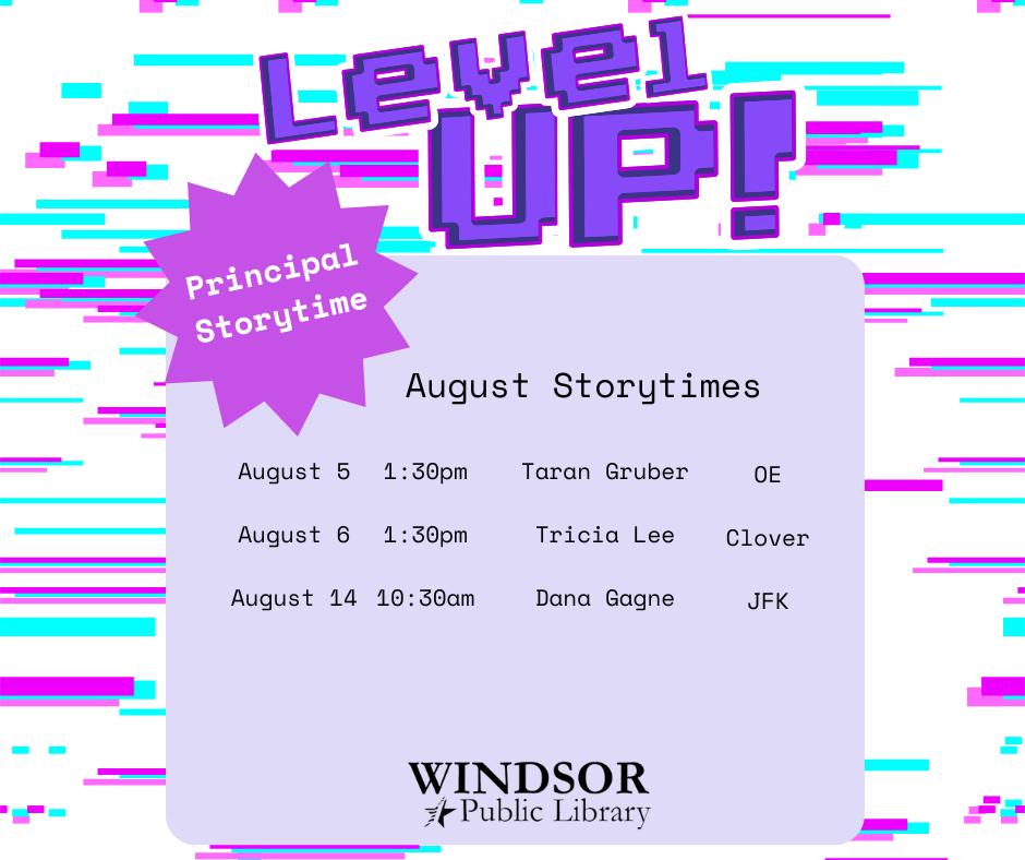Level up with Principal Storytimes