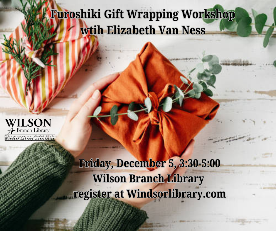 furoshiki wrapped gift