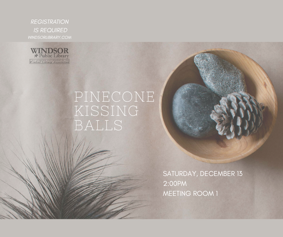 pinecone kissing balls