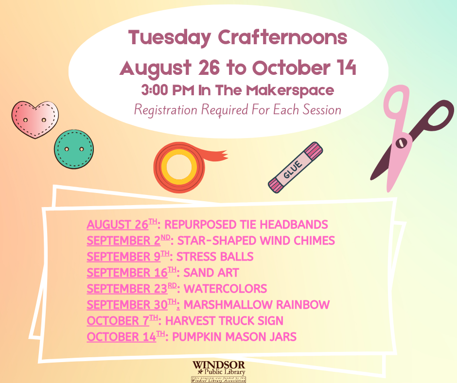 Tuesday Crafternoons