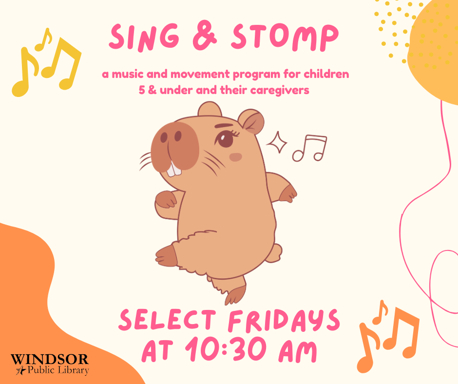 Sing & Stomp: Select Fridays at 10:30 AM